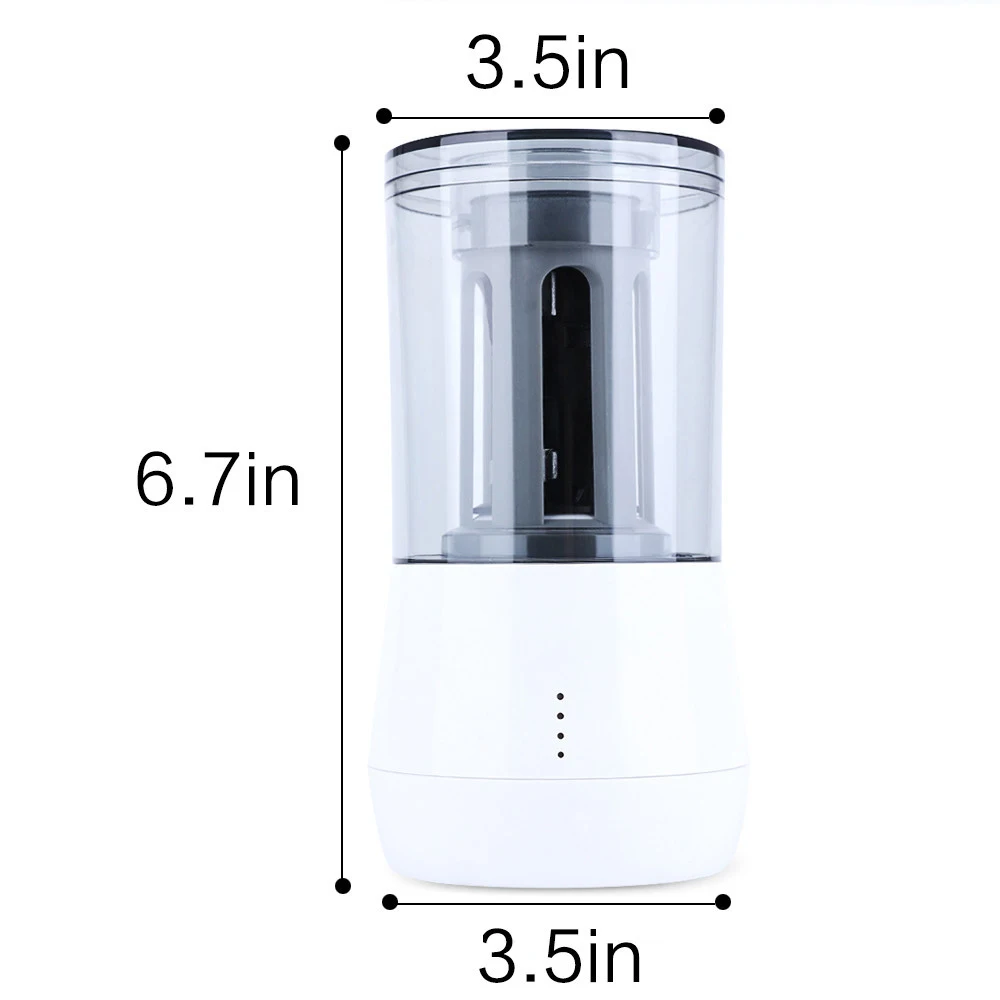 Tenwin Механическая электрическая точилка для карандашей с зарядкой от Usb, двойная ручка с отверстиями, точилка для детей, канцелярские принадлежности, школьные принадлежности