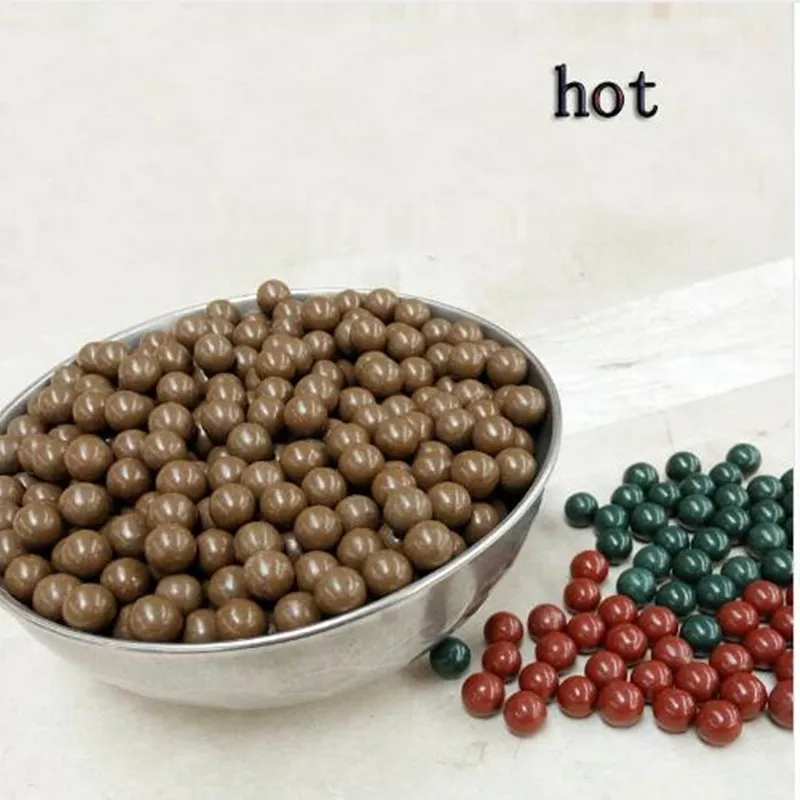 

100/200pcs 9-10mm 3 Colors Mud balls slingshot Balls Slingshot shooting Catapult Replacement Outdoor Hunting Ammo mud Balls