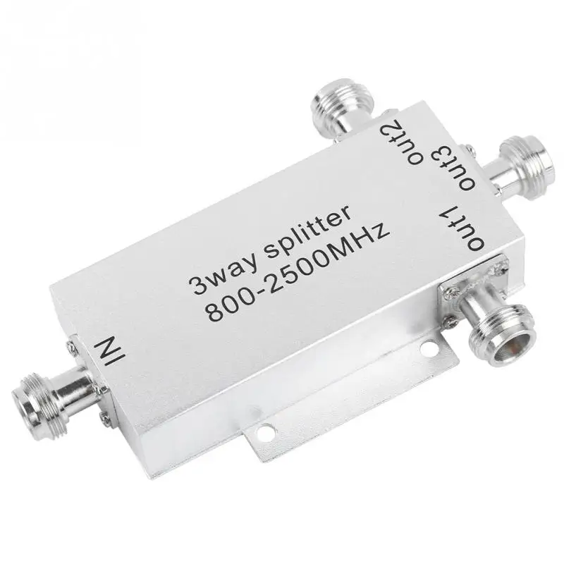 800 ~ 2500 МГц N 3 полосный RF разделитель мощности для GSM и CDMA DCS 3G 4G усилитель сигнала