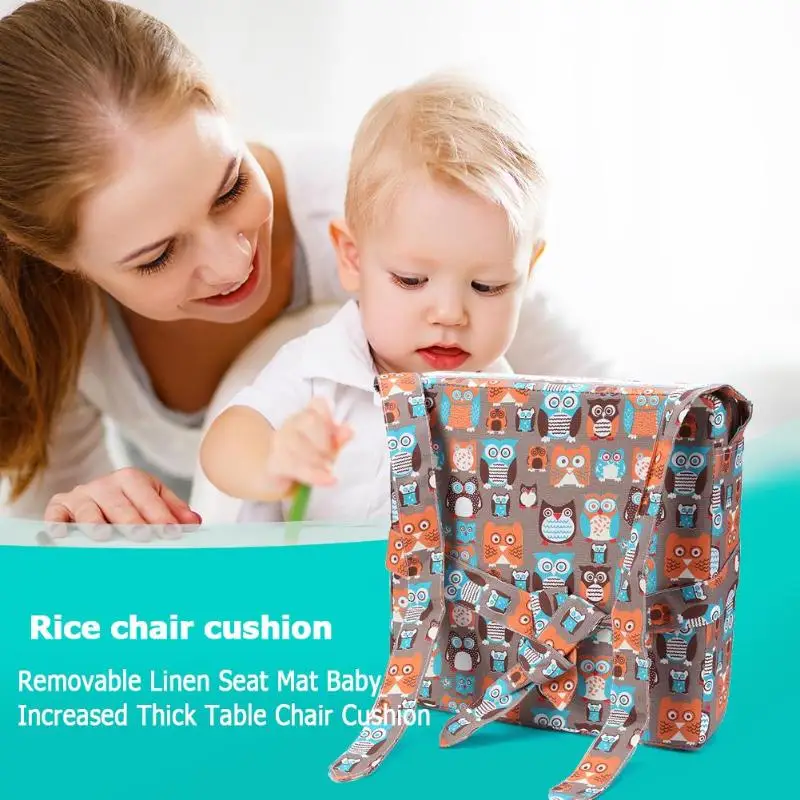 Детский стул Booster Подушка к обеденному стулу ребенок увеличивает высоту сиденья коврик подушки высокого стула