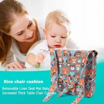 

Chrilren Increased Chair Pad Soft Baby Children Dining Cushion Adjustable Removable Chair Booster Cushion Pram Chair Pad