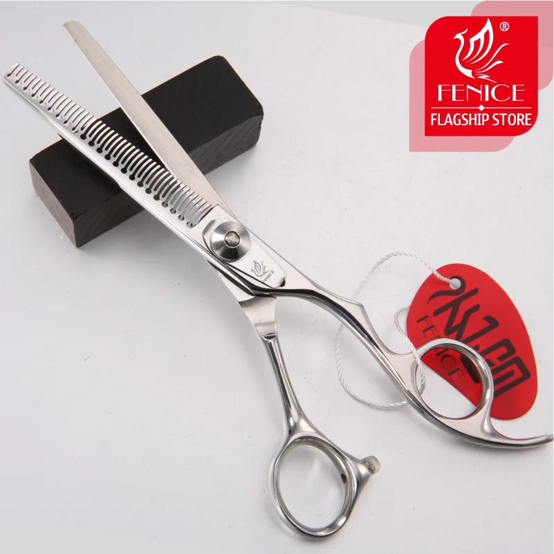 Fenice Pets Grooming JP440C 6.0 inch Thinning Chunker Scissors 20%/70 thinning rate shears Groomer Tools