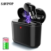 

Mini Wireless Bluetooth Earphone Headset Unilateral In-ear Auriculares 700 mAh Charging Box For Samsung Xiaomi iPhone x8 8 7 6