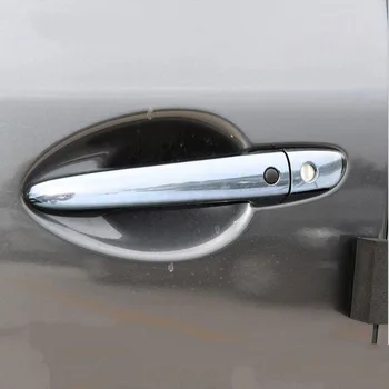 

For Mazda CX-5 2017 8PCS ABS Chrome High Quality Car Inside handle box frame trim Modified Cover Trim Car Styling Accessories