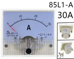 AC аналоговый измеритель Панель 30A AMP Текущий амперметры 85L1 0-30A датчик