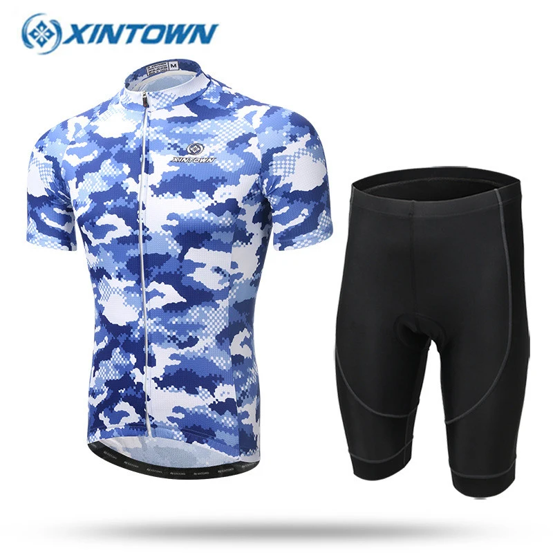

2017 New Camouflage Team Cycling Jerseys Breathable Quick-Dry Ropa Ciclismo Short Sleeve Bike Clothing Racing Team Sportswear