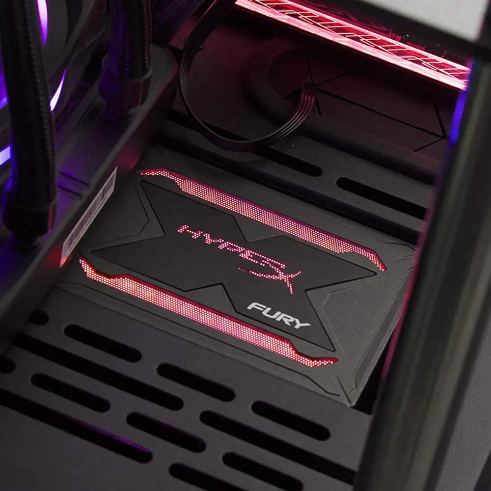 Оригинальный Kingston HyperX Fury серии Lightning 960G SATA3 цветная (RGB) Твердотельный накопитель