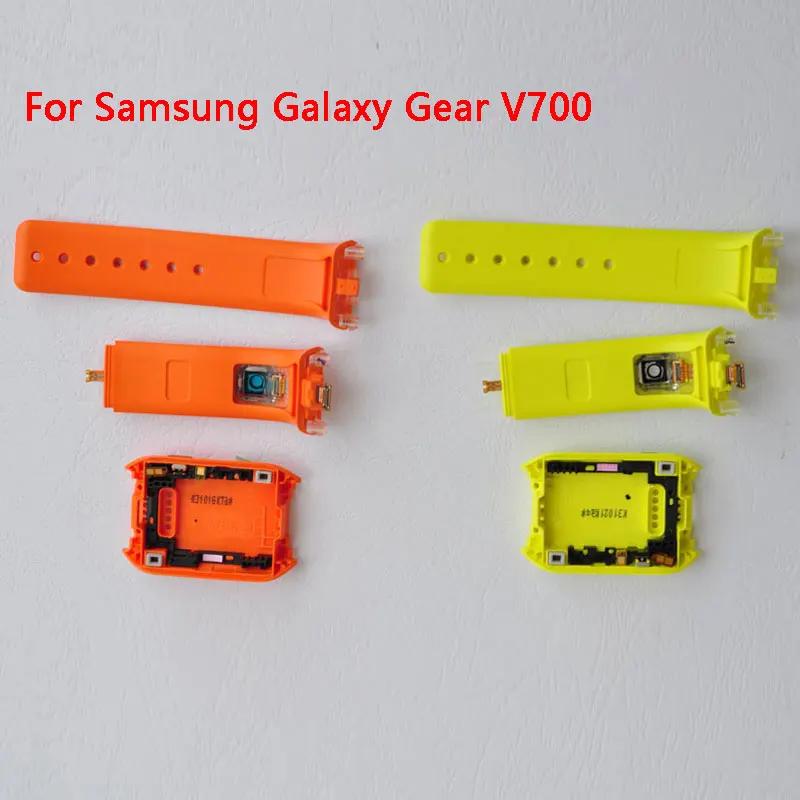 BINYEAE Новинка для Samsung Galaxy Gear V700 SM задний корпус ремешок часов с отверстием камеры +
