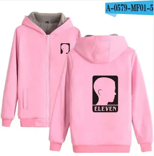 Pink Aikooki толстовки с капюшоном на молнии для мужчин и женщин, модные толстовки с капюшоном - Цвет: Pink