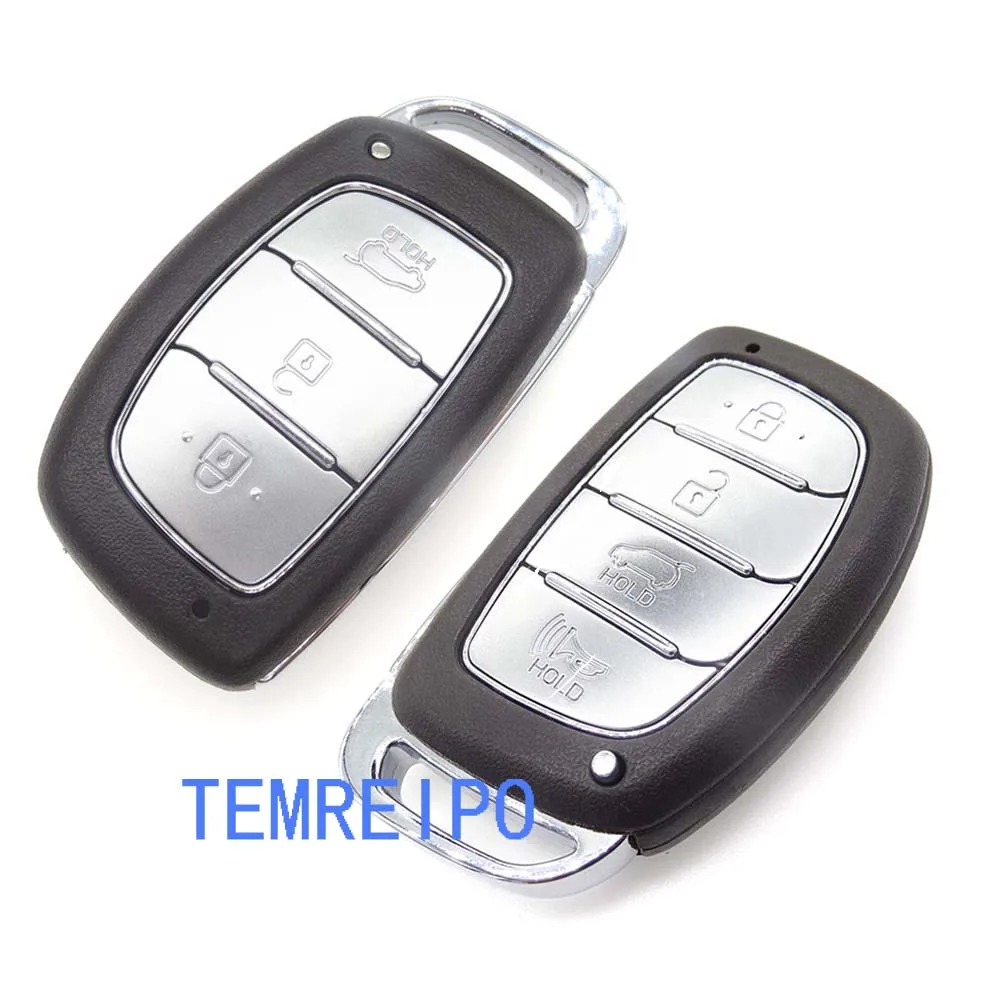 

10pcs/lot Replacement key fob case for hyundai sonata i40 i35 tucson smart remote control key fob shell