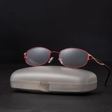 Высококачественная Женская металлическая оправа для очков полые оптические очки по назначению ультра-легкие очки Рамка