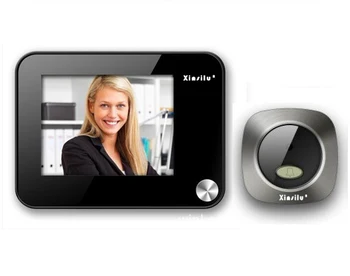 

XINSILU Top Quality Home Security Intercom 3.5" color TFT Display Peephole Viewer door alarm intercom system,TAKE PHOTOS