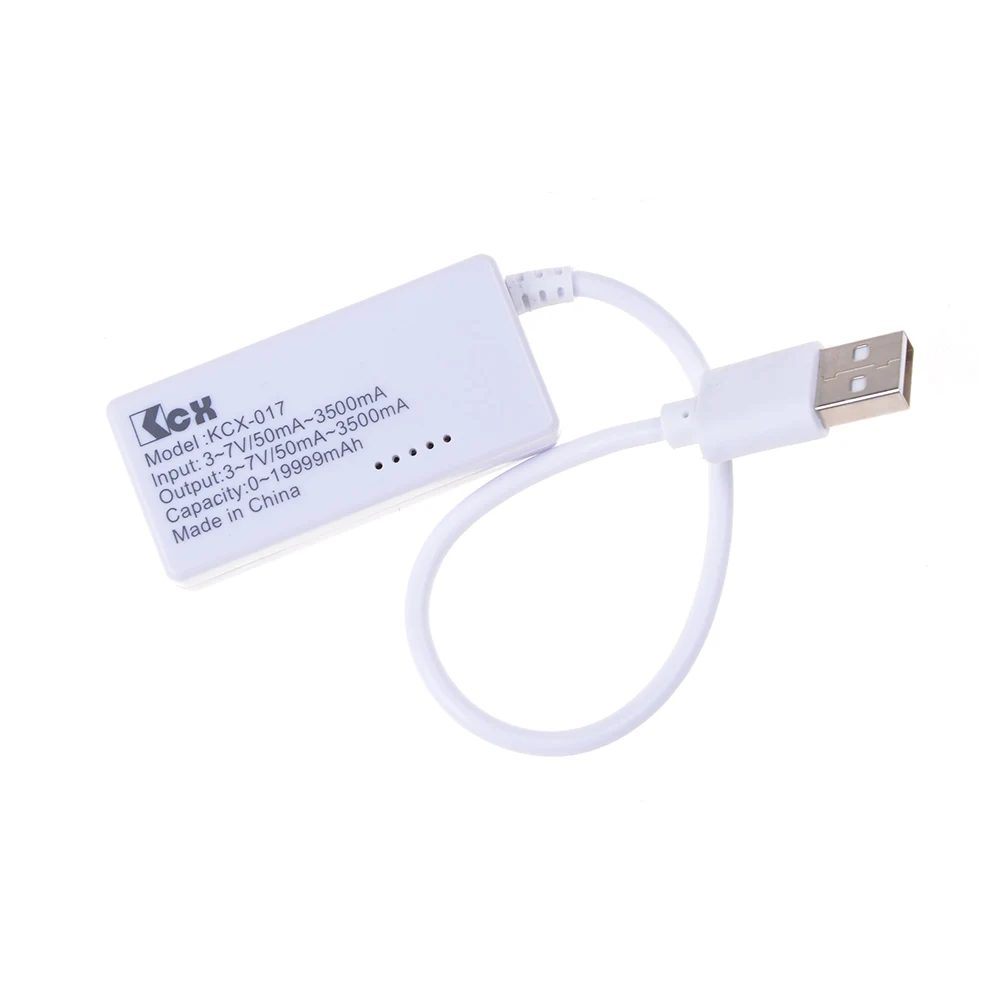 1PCS Mini Creative Phone USB Tester Portable Doctor LCD Screen Voltage Current Meter Mobile Power Charger Detector 3V-7V