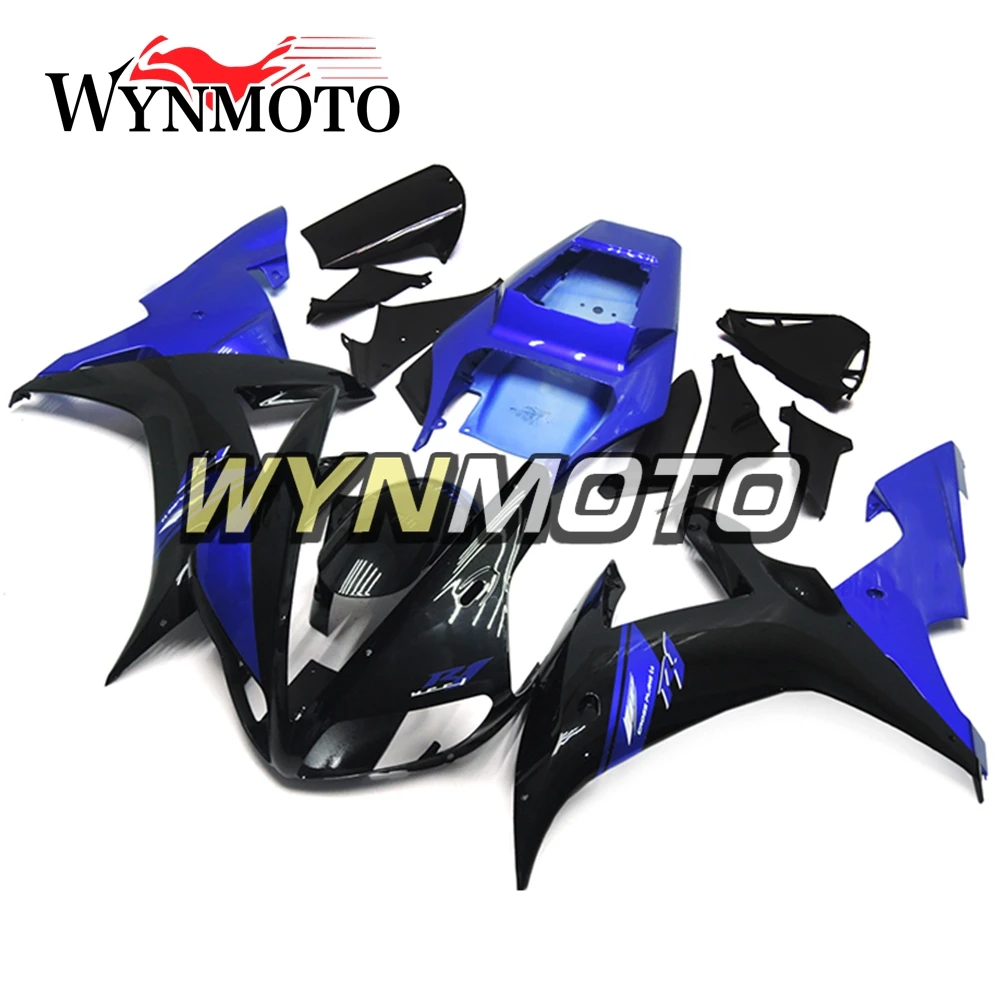 

Complete Fairings Kit For Yamaha YZF1000 R1 Year 2002-2003 02 03 Injection ABS Plastics Cowlings Blue Black Bodywork Covers New