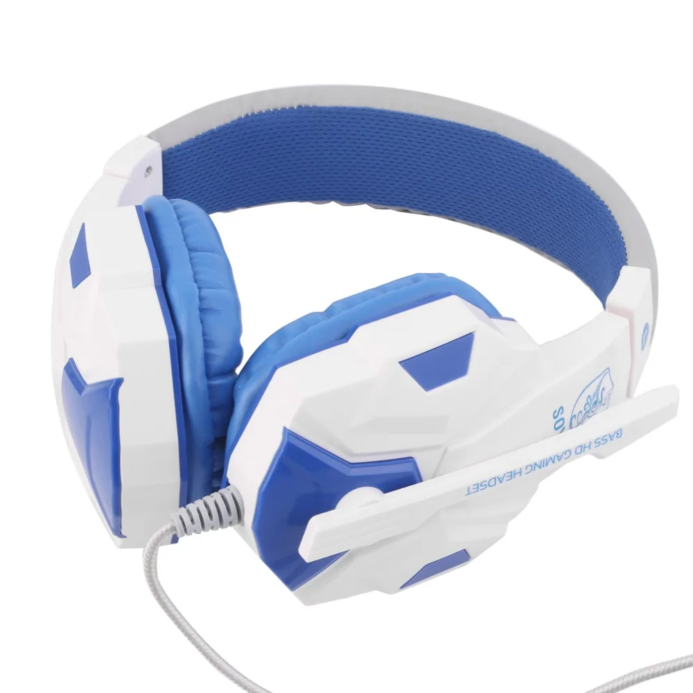 Новинка 3,5 мм объемная стерео игровая гарнитура повязка на голову наушники с микрофоном для ПК оптом