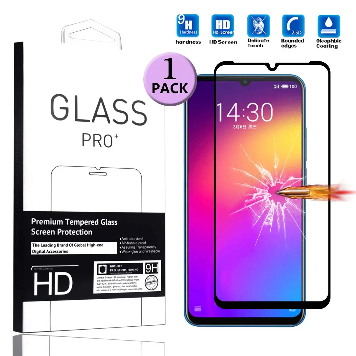 Закаленное Стекло для samsung Galaxy A30 A10 A50 A40 Экран протектор A20 A70 A90 30 2019 защитная