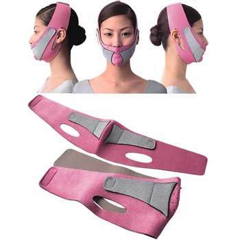 

Thin face artifact to promote small yan tight new face mask double chin lift tight Bandage Belt Women Face Care 2019