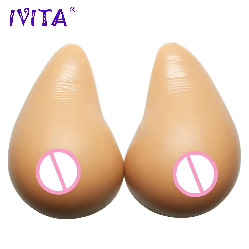 

IVITA 4100g Spiral Realistic Breast Forms False Silicone Breasts Suitable For Crossdresser Drag Queen Transvestite Mastectomy