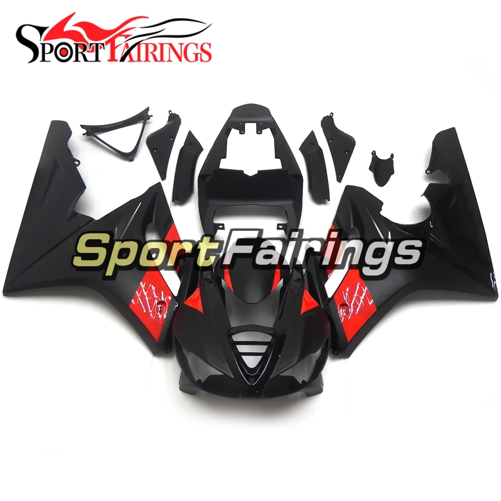 Матовые черные красные каучуки для Triumph Daytona 675 2009 2010 2011 09 10 11 12 панели кузова