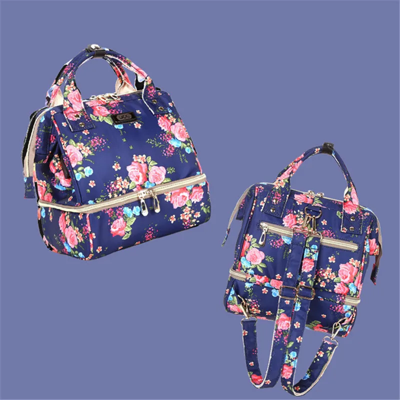 Модная сумка для подгузников для мам, большой клетчатый рюкзак для путешествий, дизайнерская Детская сумка для коляски, сумка-Органайзер для подгузников для мам - Цвет: 8