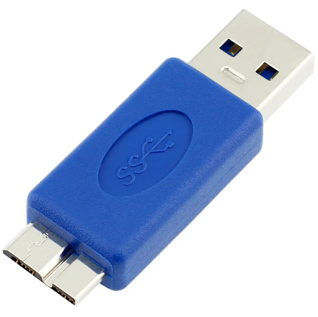 Стандартный USB 3,0 тип A штекер USB 3,0 Micro B штекер коннектор адаптер USB3.0 конвертер адаптер AM в MicroB