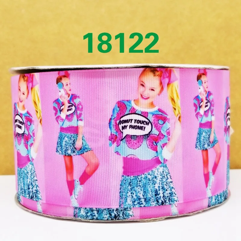 50 двор мультфильм печатных Grosgrain ленты 18127