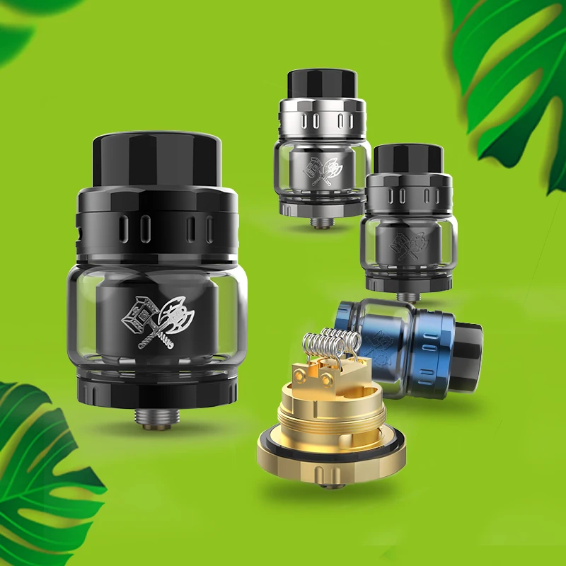 

Original Acevape tech MK RTA Atomizer 3ml/5m Capacity 25mm Tank Support Dual & Single Coil For e cigs Box Mod PK OFRF Gear RTA