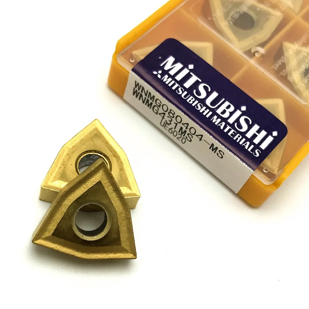 

Tungsten Carbide WNMG080404 MS UE6020 External Turning Tool Carbide Insert Lathe Tool Tool wnmg 080404 Turning Blade