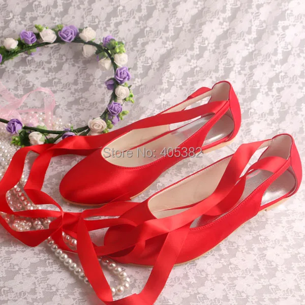 red flat laces