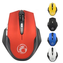 iMice E-1900 Беспроводная мини-мышь портативная 1600 dpi 6 кнопок 2,4 ГГц USB PC Gamer мышь Домашний ноутбук компьютер