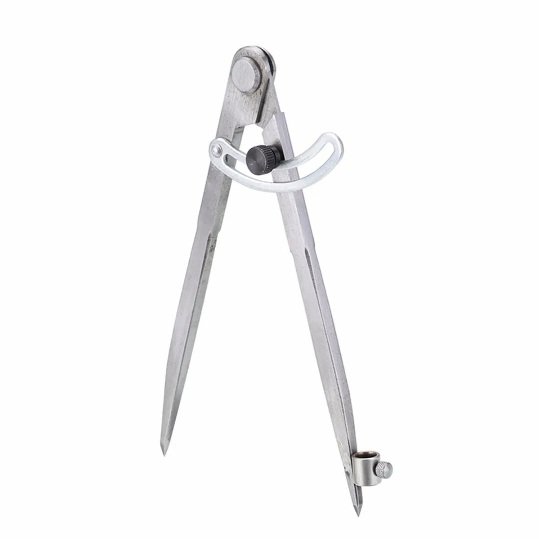 Mayitr Professional Scriber Divider Overstitch Wheel Compass Leather Stitch Hole Distance Divider Tool DIY Hinge Joint Divider