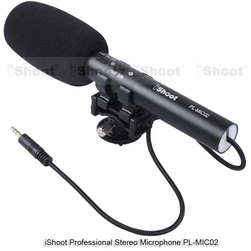 MIC DC/стерео микрофон Микрофон для Nikon D4/D4S D3S/D810A/D810/D800/D800E/D750/D610/D600