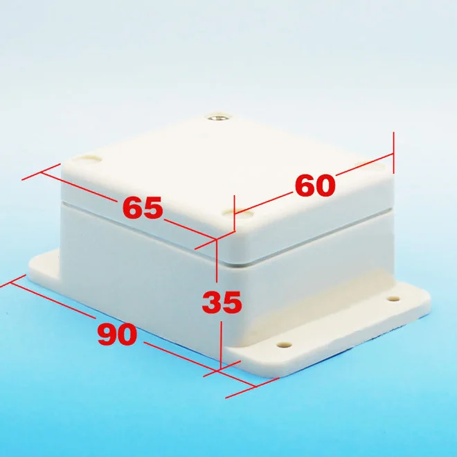 

Plastic Enclosure waterproof Project Box Panel Instrument Electronics Enclosure 90*60*35mm(L*W*H) NEW