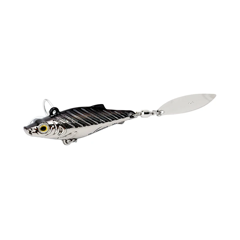 

Trulinoya SPINNER Metal Hard Lure 10g 20g Spinnerbait Fairy Fish shape Hard Baits Spoon in Silver and Gold Color VIB lure
