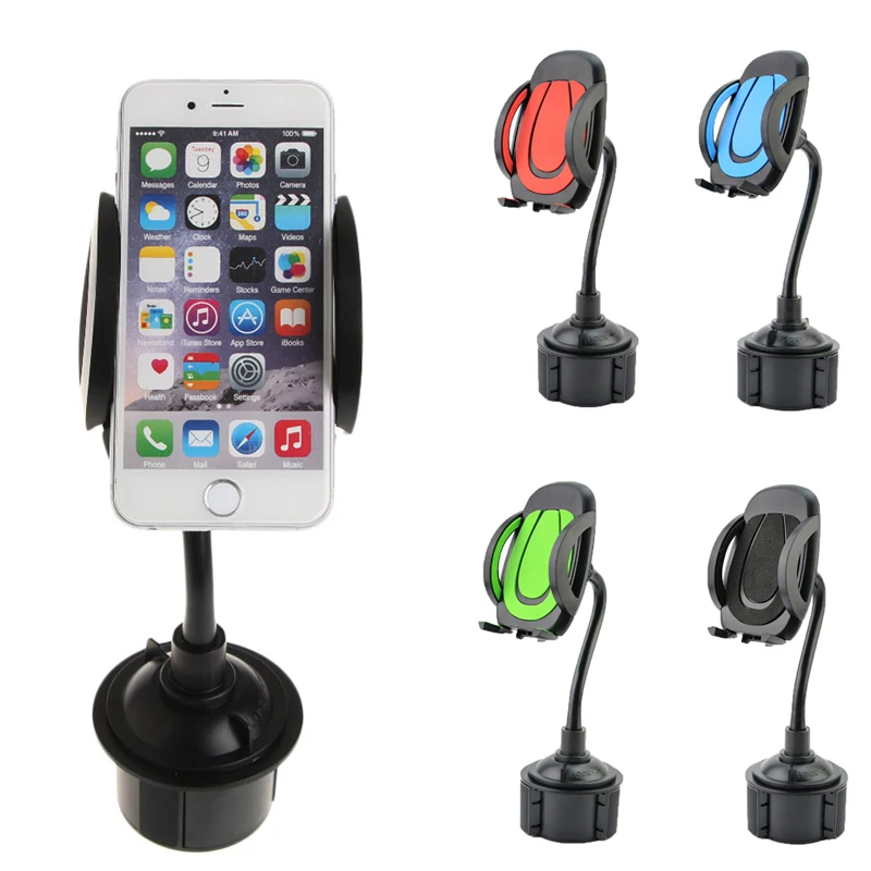 

Gooseneck Cup Holder Cradle Car Mount For Cell Phone Adjustable Universal
