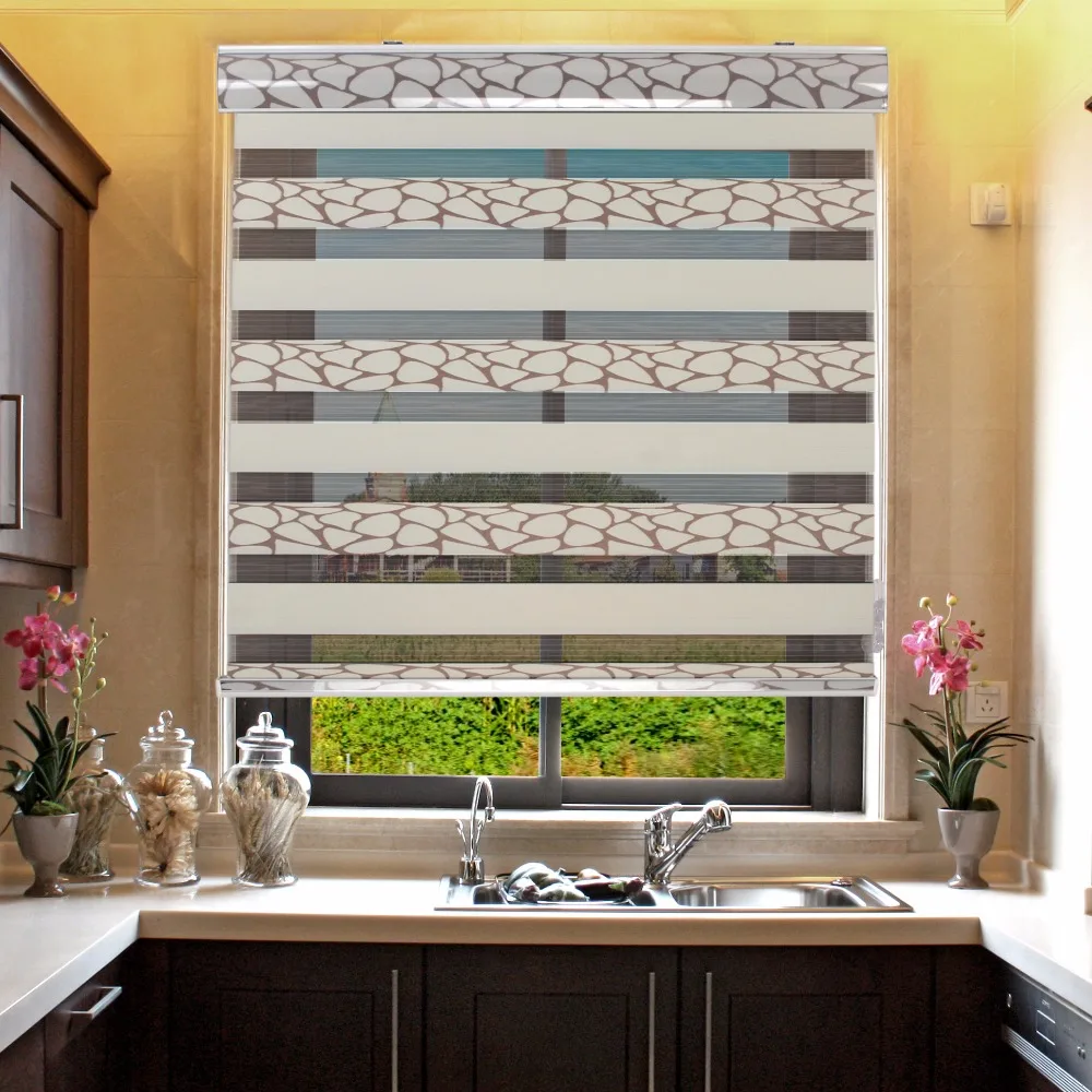 

2019 China supplier quality double-layer roller zebra blind