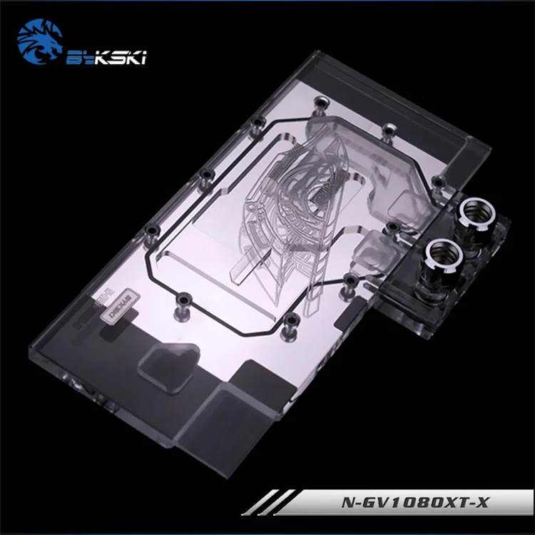 Водяной блок Bykski для Gigabyte GTX1080/1070 XTREME GAMING AORUS GTX 1070TI 8G медный ридиатор с водяным