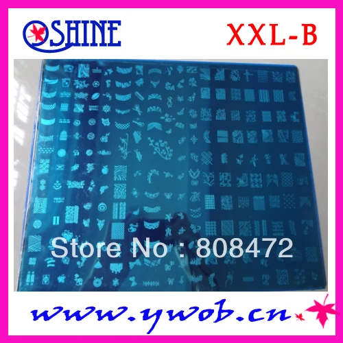 xxl big stamping template Nail art designs XXL A B C D E F G H or I Art | Красота и здоровье
