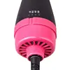 One Step Hair Dryer and Volumizer ManKami Salon Hot Air Paddle Styling Brush Negative Ion Hair Dryer Brush and Volumizer for Styling