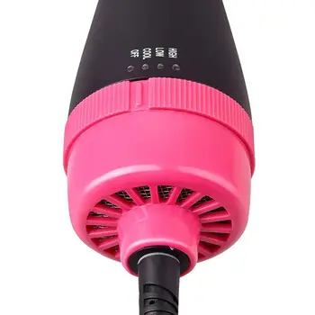One Step Hair Dryer and Volumizer ManKami Salon Hot Air Paddle Styling Brush Negative Ion Generator Hair Dryer Brush and Volumizer for Styling