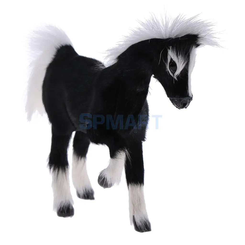 Realistic Farm Yard Zoo Horse Animal Model Figurines Children Toy Playset Gift Home Decoration Horse Model