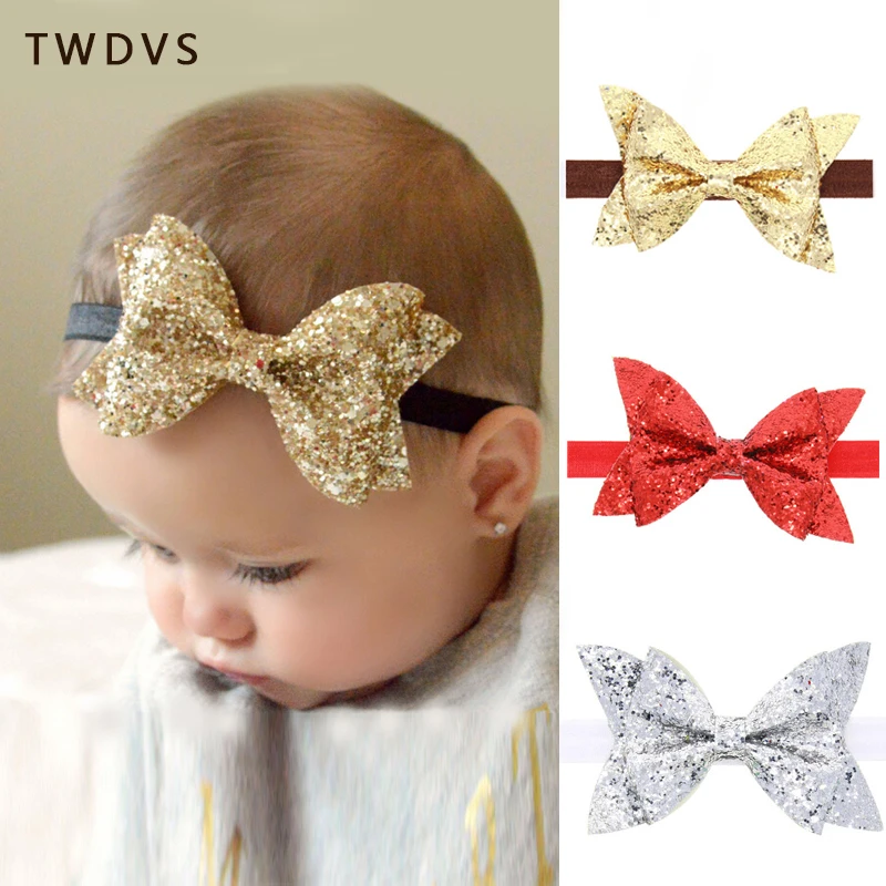 elastic bow headband