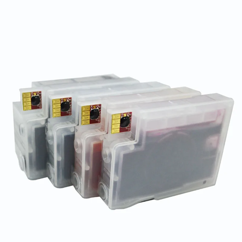 (4 PCS ) High quality refill 4color ink cartridge for HP711XL use For HP Designjet T120 24/T120
