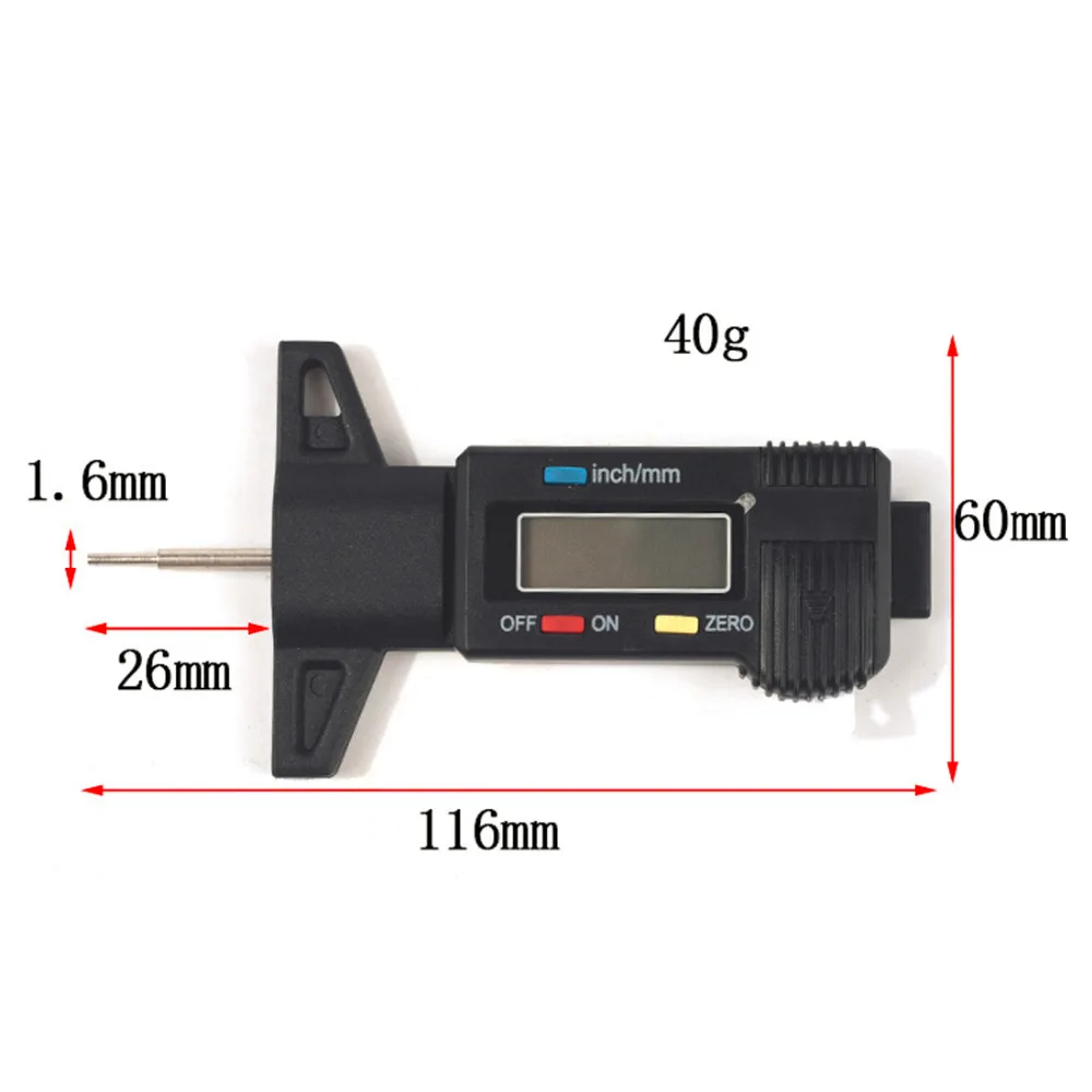 Новые автомобильные шины цифровой протектора глубина тестер Датчик метр измеритель для мотоциклов грузовики автомобильные аксессуары