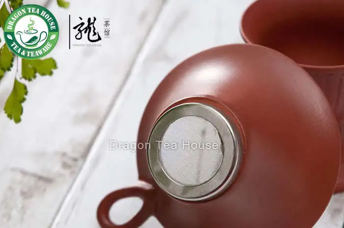 Yixing Zisha глина глазурь с подкладкой ситечко и подставка для красного чая|strainer