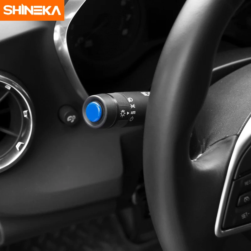 Автомобильный Стайлинг SHINEKA дефлектор стержня рулевого колеса из АБС пластика
