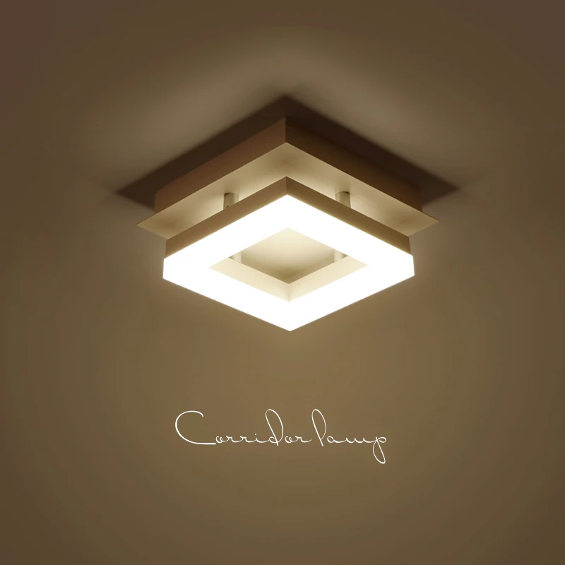 Modern LED Nordic Corridor Ceiling Lights Aisle Ceiling Lighting Simple Novelty Porch Fixtures Balcony Ceiling Lamps image 5
