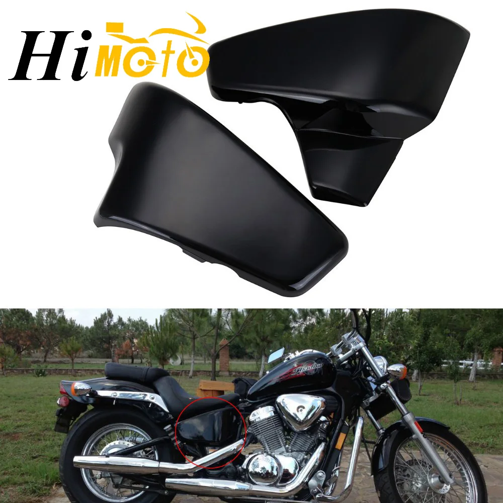 Боковая обтекатель для аккумулятора мотоцикла Honda Shadow VT600C VT600CD VLX600 Deluxe Steed 400 1999 2007