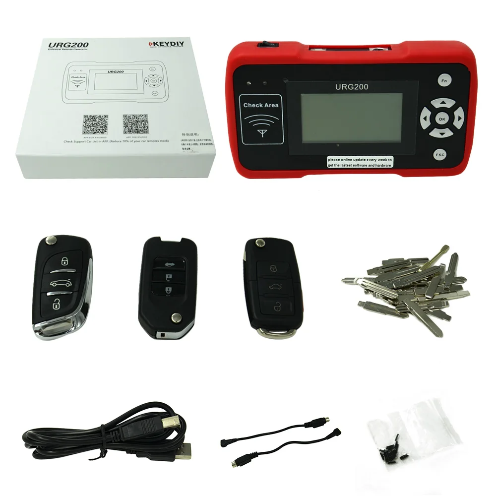 Hot selling URG200 Remote Master Auto key programmer same fuction with KD900 With high quality
