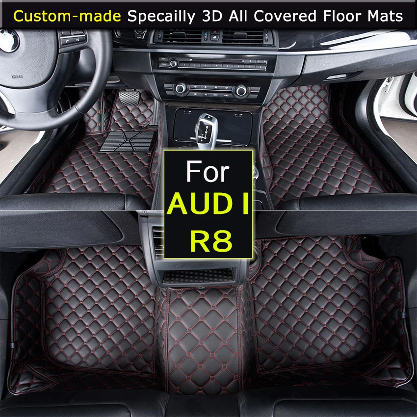 Specially for AUDI R8 Car Floor mats Car styling Foot Rugs Custom